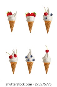 set Ice cream cone