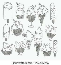 Ice Cream Drawing Hd Stock Images Shutterstock