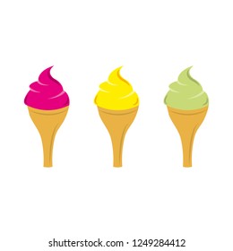 Set Ice Cream Icons Stock Vector (Royalty Free) 1249284412 | Shutterstock