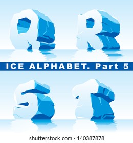 set of ice letters.  Part 5