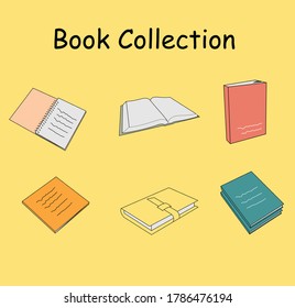 Set Icon Book, vector book, icon book, book vector