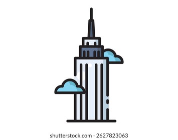 definir ícone de um Estilo de Preenchimento de Estado Empire Building
