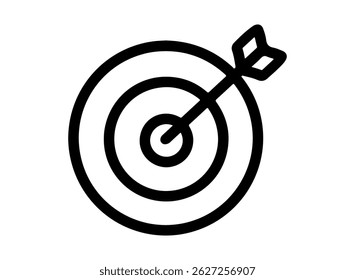 set of icon an Business Strategy Target