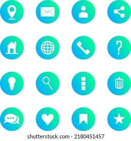 set icon bussines for web