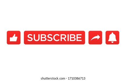 Subscribe Like Share Images Stock Photos Vectors Shutterstock