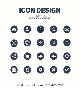 Set of Icon Design Collection