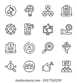 Set of icon Digital Marketing