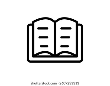 set icon of an Education Book