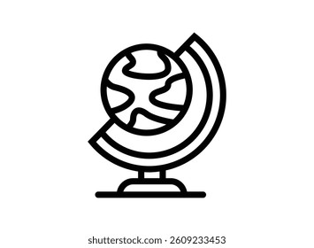 set icon of an Education Globe