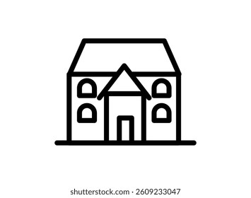 set icon of an Education School