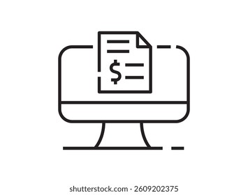 set icon of an Financial Technology Document