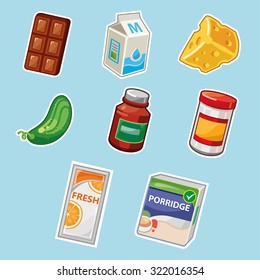 Set of icon food 1