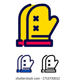 Set of icon illustration. concept logo