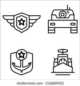 Set icon people different professions. Vector flat illustration on white background.