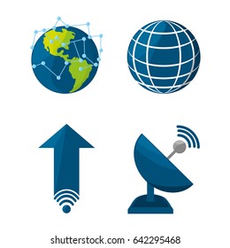 set icon related with internet