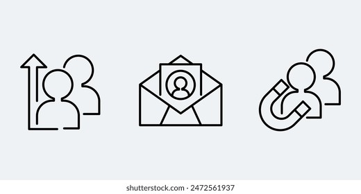 Symbolzeichenumriss festlegen Einfache Vektorgrafik