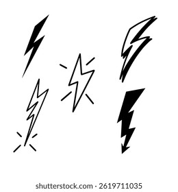 Set Icon simbols patern comic 