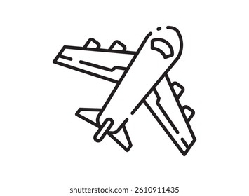 set icon of Travel Holiday Plane