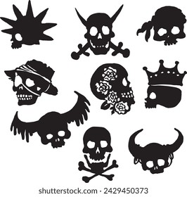 set of icon vector design