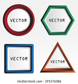 Set icon vector.illuetration