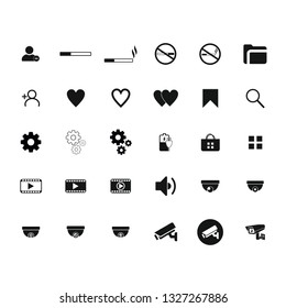 set icon web symbol