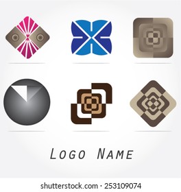 Set of icons