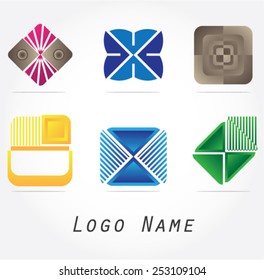 Set of icons