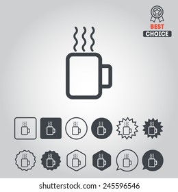 Set of icons for bar, restaurant, cafe, coffee, tea, web design,applications and games