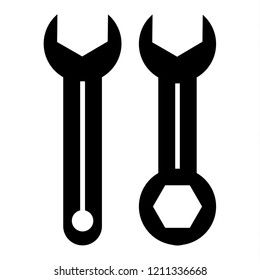 Set of icons of building tools. Vector illustration