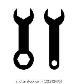 Set of icons of building tools. Vector illustration