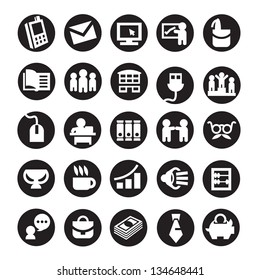 Set of icons. business