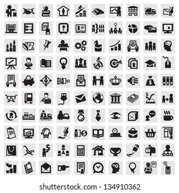 Set of icons. business