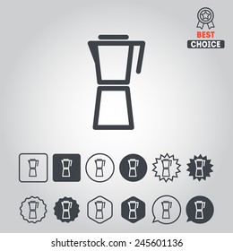 Set of icons for cafe, restaurant, bar, web design, applications and games