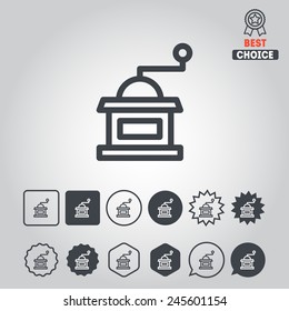 Set of icons for cafe, restaurant, bar, web design, applications and games