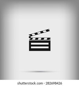 set icons cinematography cinema and movie vector illustration is