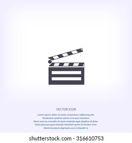set icons cinematography cinema and movie vector illustration is