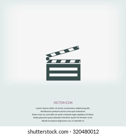 set icons cinematography cinema and movie vector illustration is