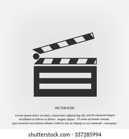 set icons cinematography cinema and movie vector illustration is