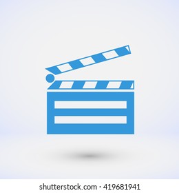 set icons cinematography cinema and movie vector illustration 