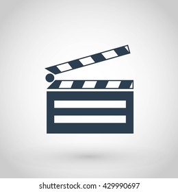 set icons cinematography cinema and movie vector illustration is