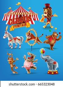 set icons for circus