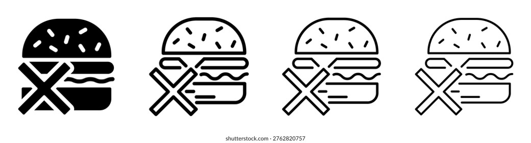 A set of icons depicting an apple with a measuring tape wrapped around it, symbolizing health and fitness