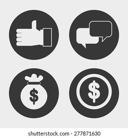 set icons design, vector illustration eps10 graphic 