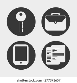 set icons design, vector illustration eps10 graphic 
