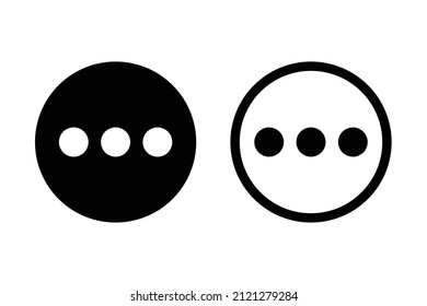 A set of icons for detail buttons. Web ui. vector.
