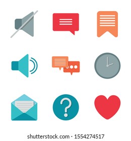 set of icons electronic commerce on white background vector illustration design