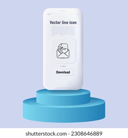 Set of icons emphasizing the importance of individual choice. Personal impact concept. Ui phone app screen. Neomorphism style. Vector line icon for Business