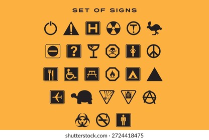 Set of Icons eps 10 file 