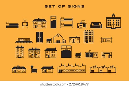 Set of Icons eps 10 file 