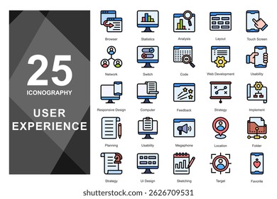 A set of icons highlighting adaptation across devices and platforms.